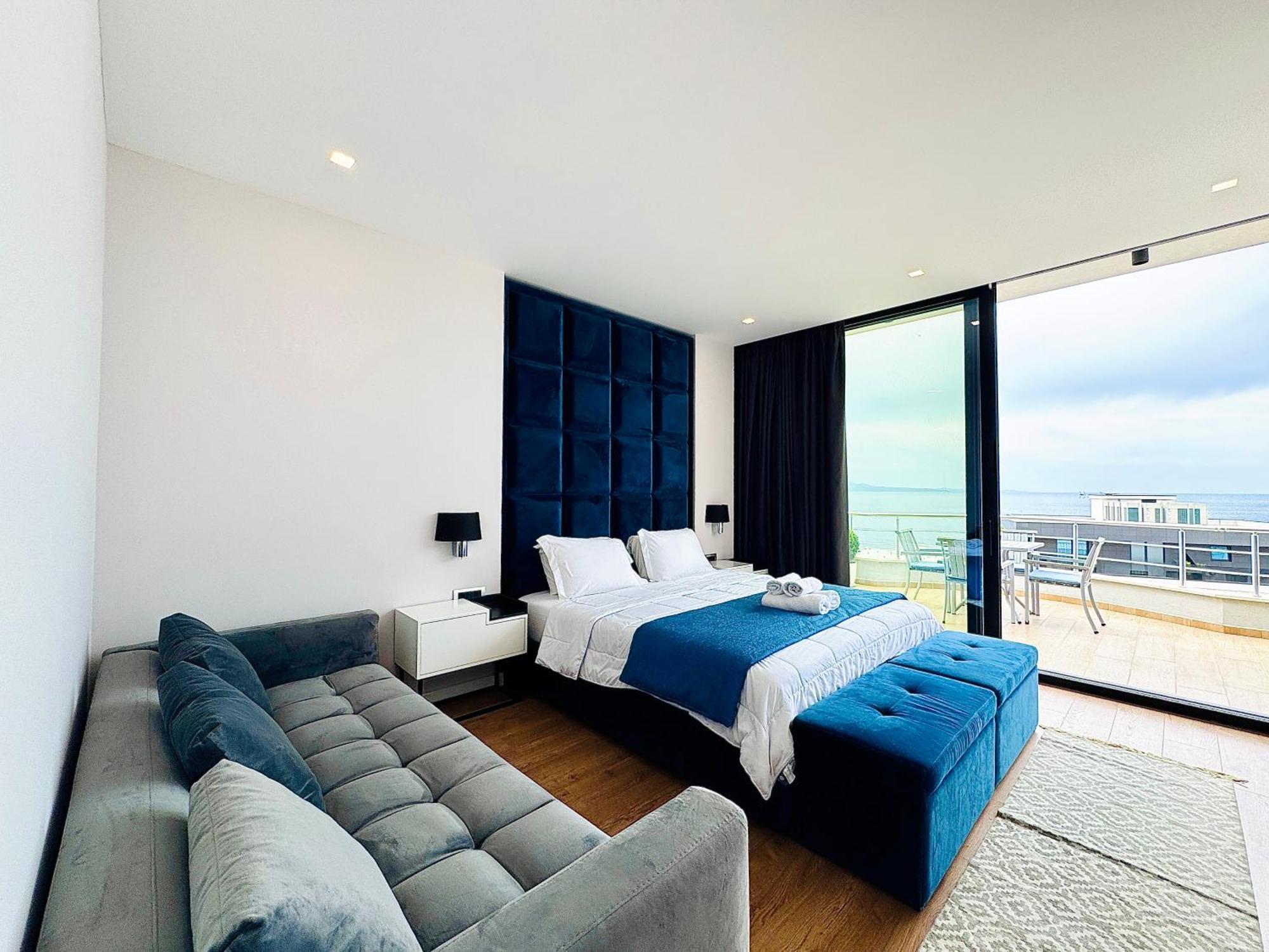 Hotel Blue Sky Saranda Kültér fotó
