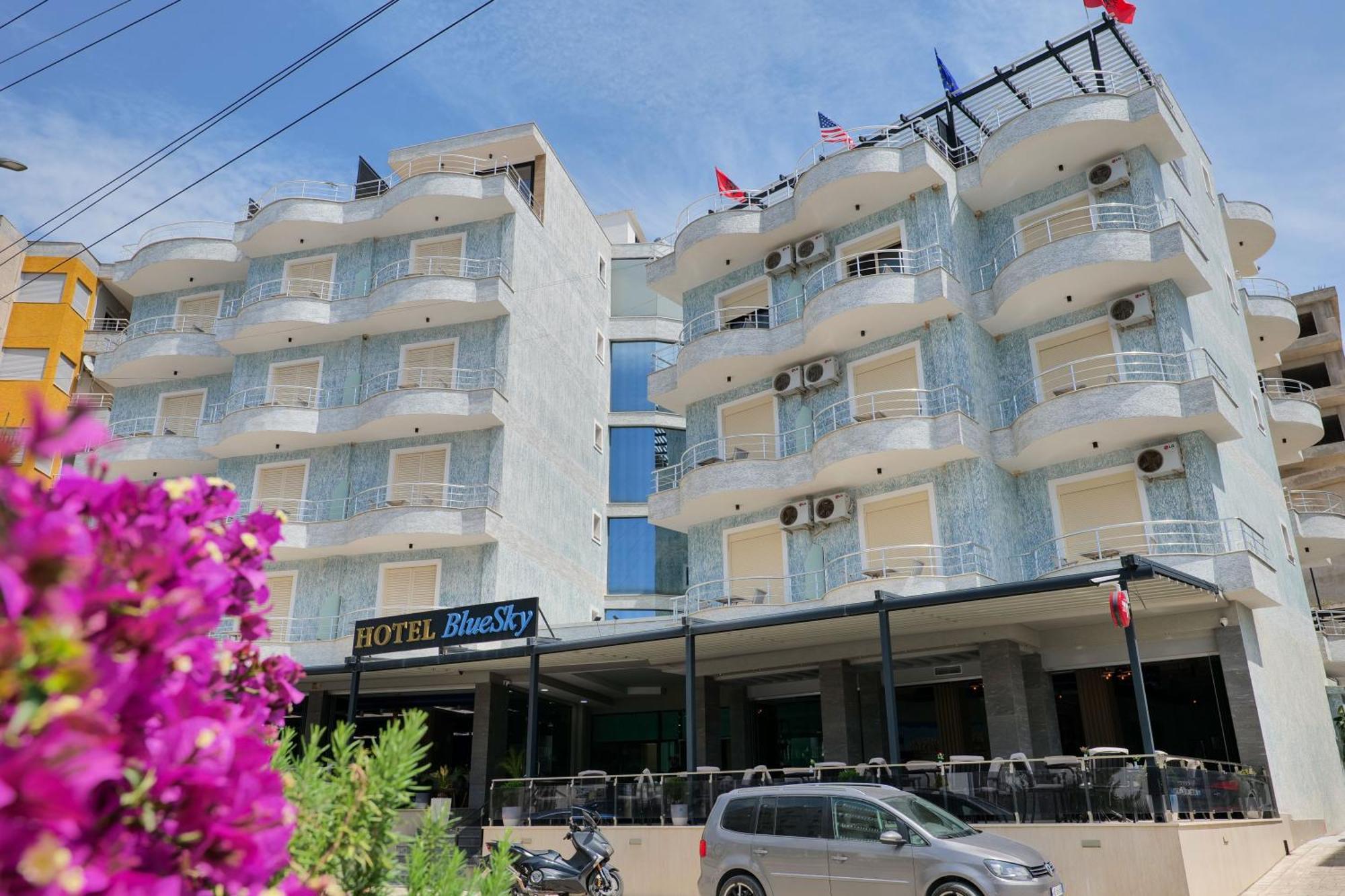 Hotel Blue Sky Saranda Kültér fotó